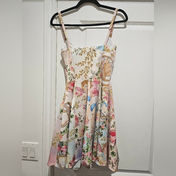 ASOS Floral Print Mini Dress Us2 - Picture 3 of 4